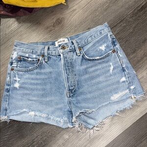 AGOLDE denim jean shorts